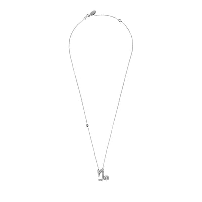 Capricorn - Necklace - 925 Sterling Silver - Zirconias