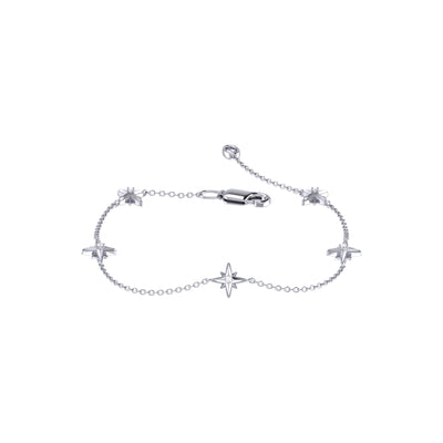 Bracelet - Starry Lane - 325 sterling silver - diamonds